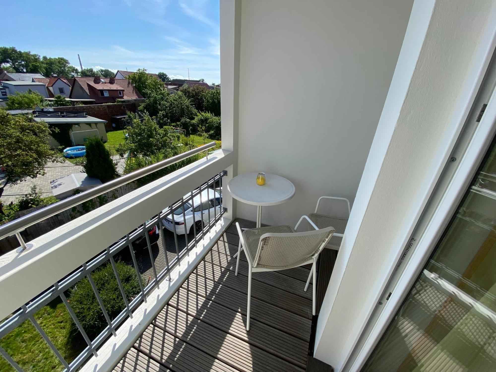 Ferienwohnung "Boddenland" Barth Buitenkant foto